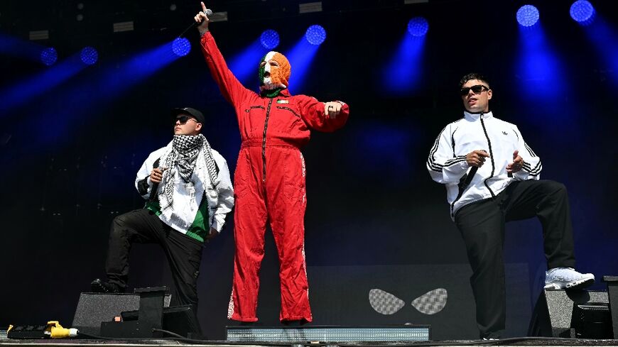 Irish rap trio Kneecap has also been highly critical of Israel and its military campaign in Gaza