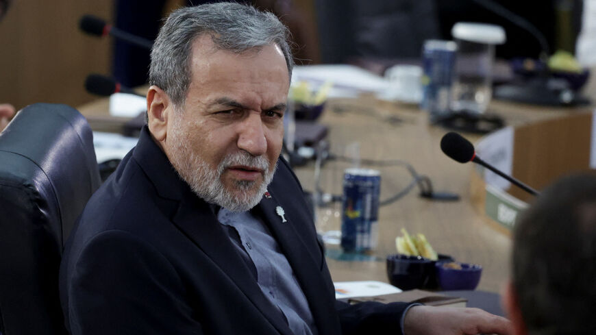 Iran's Foreign Affairs Minister Seyed Abbas Araghchi, attends the opening meeting of BRICS Summit, at the Museum of Modern Art (MAM) in Rio de Janeiro, Brazil July 6, 2025. REUTERS/Ricardo Moraes/File Photo