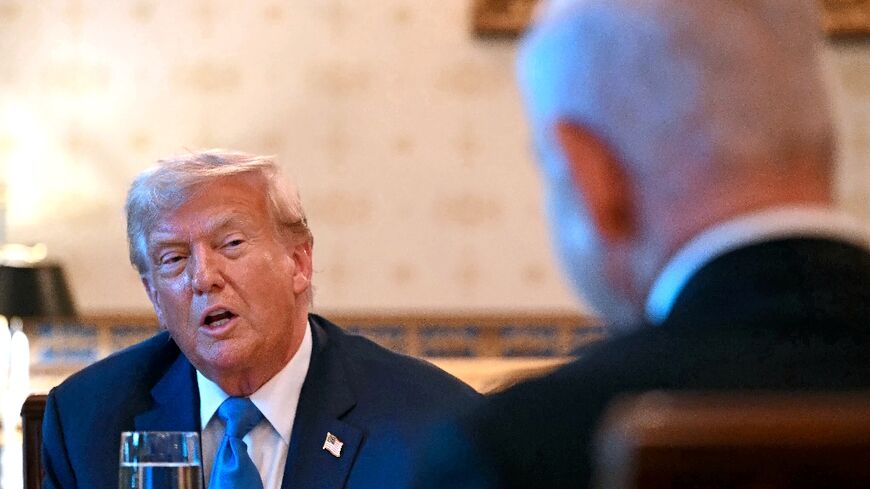US President Donald Trump has strongly backed Israeli Prime Minister Benjamin Netanyahu