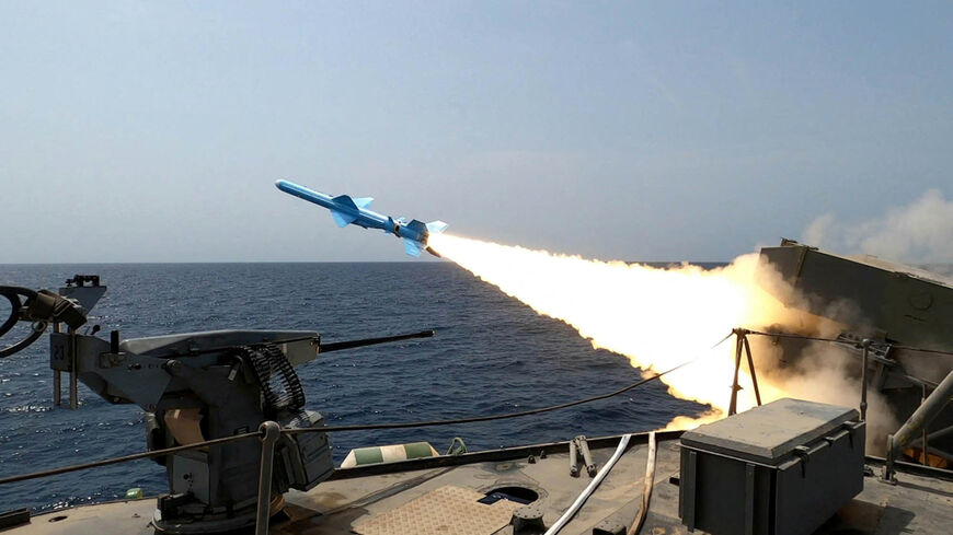 An Iranian missile is launched during a military exercise in an undisclosed location in Iran, August 20, 2025. Iranian Army/WANA (West Asia News Agency)/Handout via REUTERS