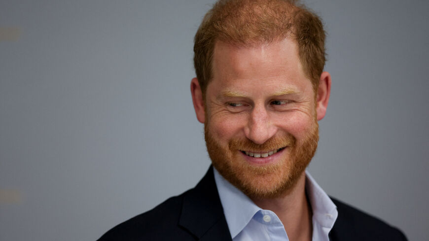 Britain's Prince Harry visits the Centre for Blast Injury Studies at Imperial College London, in London, Britain, September 10, 2025. REUTERS/Suzanne Plunkett/Pool