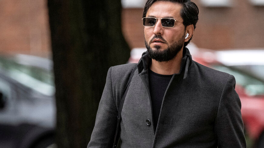 FILE PHOTO: Salwan Momika, an anti-Islam activist, in Malmo, Sweden, September 3, 2023. TT News Agency/Johan Nilsson via REUTERS      ATTENTION EDITORS - THIS IMAGE WAS PROVIDED BY A THIRD PARTY. SWEDEN OUT. NO COMMERCIAL OR EDITORIAL SALES IN SWEDEN./File Photo