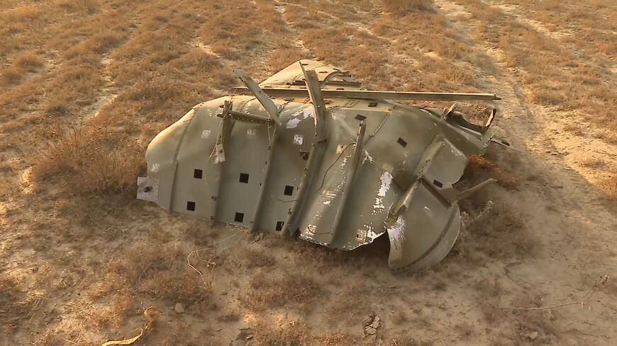 Wreckage lies at the site of the Turkish C-130 military cargo plane crash near the Azerbaijani border, in Sighnaghi municipality, Georgia, November 11, 2025, in this still image taken from video. TV.IMEDI/Handout via REUTERS