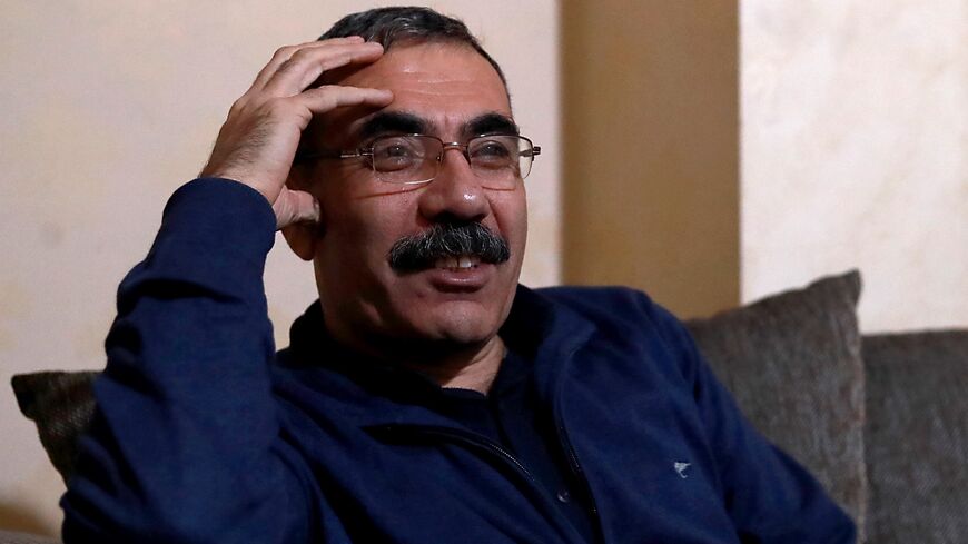 Kurdish official Aldar Khalil, who played a key role in establishing Syria's semiautonomous Kurdish region in 2013, during an interview in Qamishli on Dec. 22, 2018.