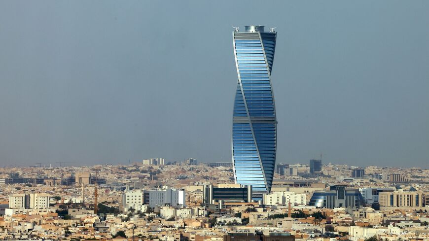 A view of Al Majdoul, a skyscraper in Riyadh, Aug. 1, 2023.
