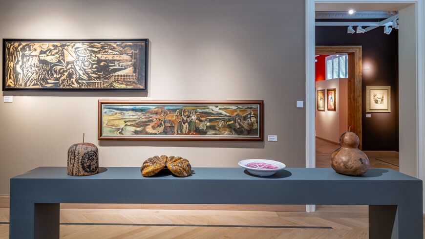 The works of Bedri Rahmi Eyubo IsBank Painting and Sculpture Museum glu at IsBank Painting and Sculpture Museum (Isbank)