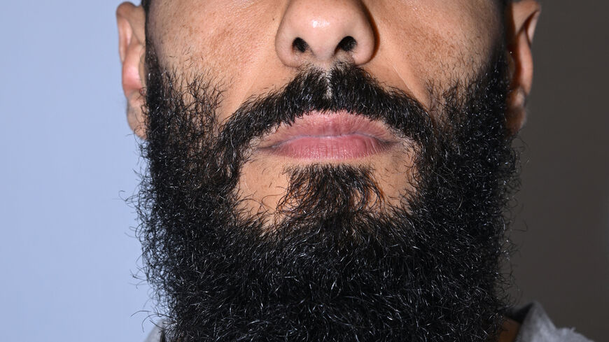 Bilel Saadaoui, 36, who has been found guilty of failing to disclose information about acts of terrorism as two men, Walid Saadaoui, 38, and Amar Hussein, 52, have been found guilty on Tuesday of plotting to kill hundreds in an Islamic State-inspired gun rampage against the Jewish community, in Britain, in this handout picture obtained by Reuters on December 23, 2025. Greater Manchester Police/Handout via REUTERS