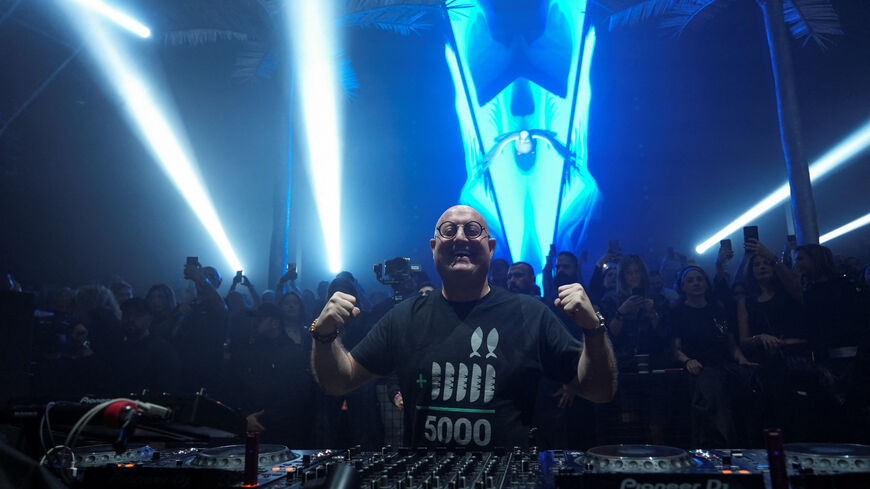 DJ Padre Guilherme performs at AHM club in Beirut, Lebanon, January 11, 2026. REUTERS/Raghed Waked