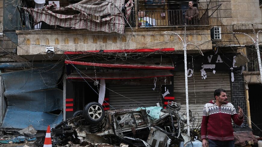 Some residents were able to return on Sunday to their neighbourhoods in Aleppo, where Kurdish fighters had clashed with government forces for days