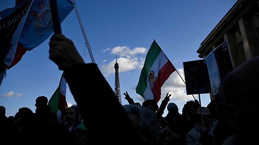 Protests have also taken place among the Iranian diaspora following more than a week of sometimes-deadly protests