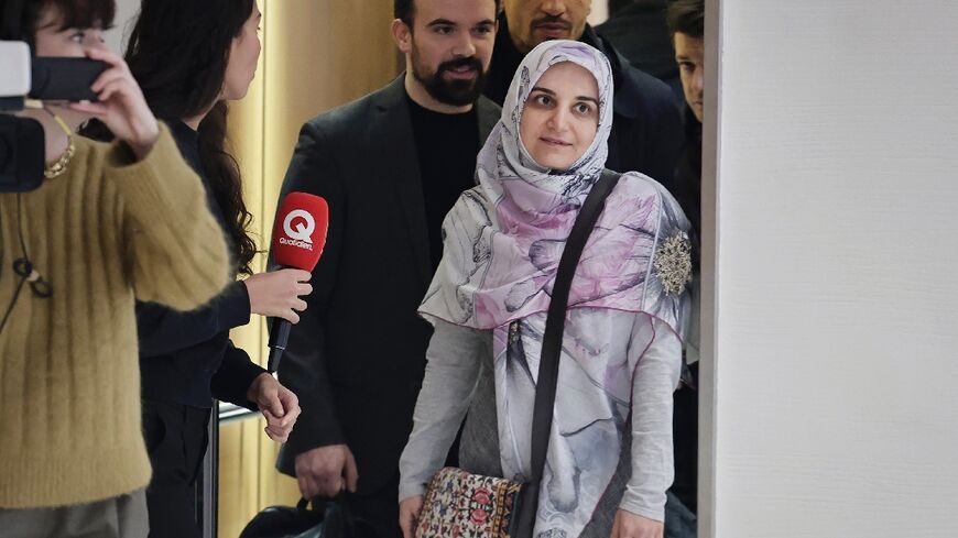 Mahdieh Esfandiari, who is Iranian, was arrested in France in February 