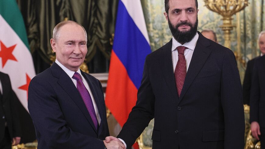 Russia has been working to build relations with Sharaa