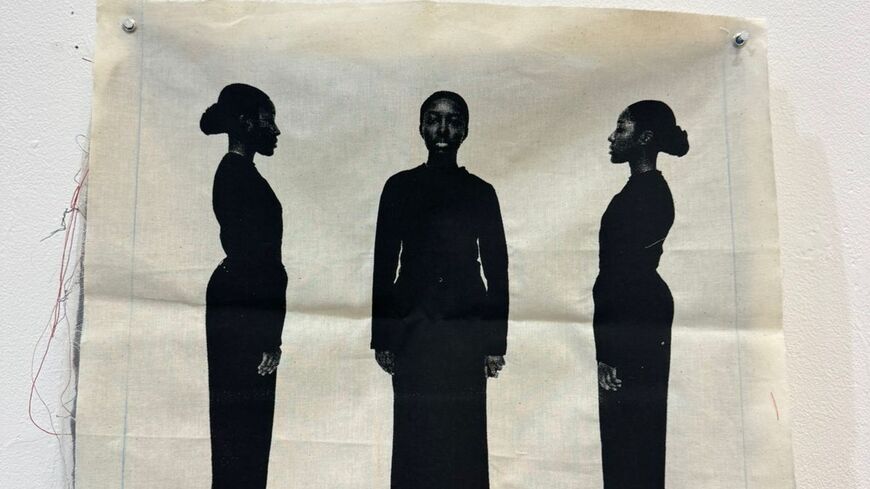 Sumayah Fallattah. ​Untitled. 2025. Textile. 51x45cm. (Courtesy of the artist and ATHR Gallery)