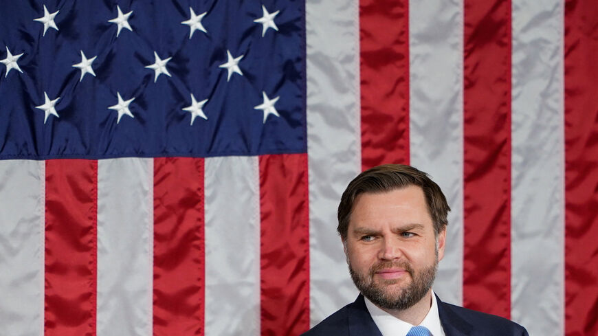 U.S. Vice President JD Vance attends U.S. President Donald Trump's State of the Union address in the House Chamber of the U.S. Capitol in Washington, D.C., U.S., February 24, 2026.  REUTERS/NATHAN HOWARD