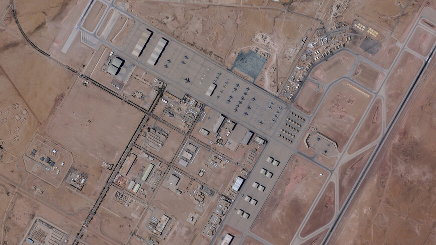A satellite image shows planes at Prince Sultan Air Base in Saudi Arabia February 21, 2026. 2026 Planet Labs PBC/Handout via REUTERS    THIS IMAGE HAS BEEN SUPPLIED BY A THIRD PARTY MANDATORY CREDIT