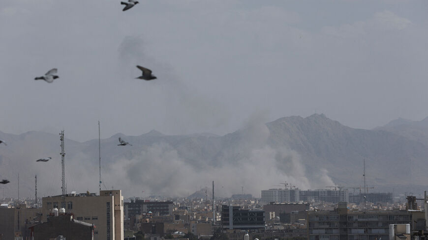 Smoke rises following an explosion, after Israel and the U.S. launched strikes on Iran, in Tehran, Iran, February 28, 2026. Majid Asgaripour/WANA (West Asia News Agency) via REUTERS