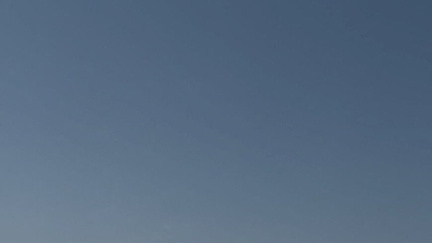 Smoke in the sky after reported blasts were heard, following strikes by the United States and Israel against Iran, in Abu Dhabi, United Arab Emirates, February 28, 2026, in this still image obtained from a video. Video obtained by Reuters/via REUTERS.