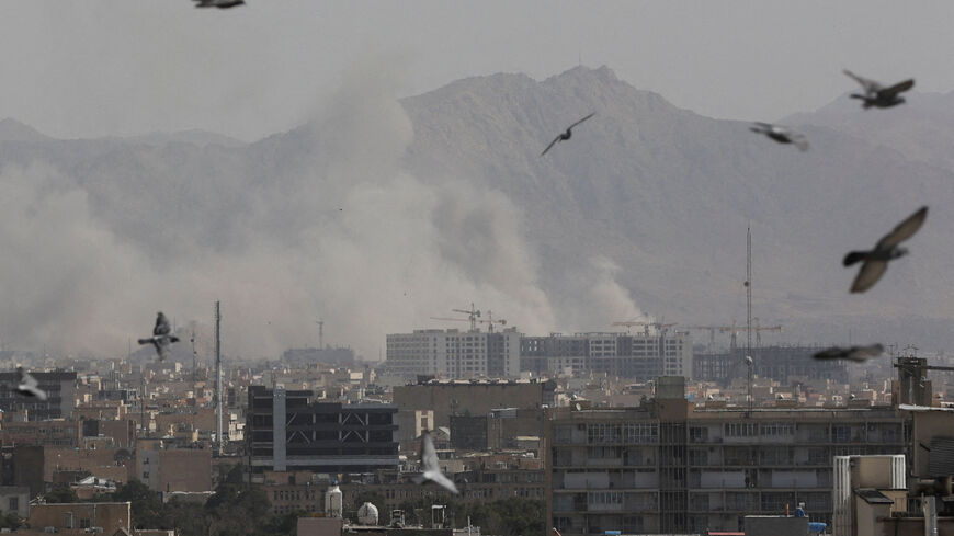 Smoke rises following an explosion, after Israel and the U.S. launched strikes on Iran, in Tehran, Iran, February 28, 2026. Majid Asgaripour/WANA (West Asia News Agency) via REUTERS