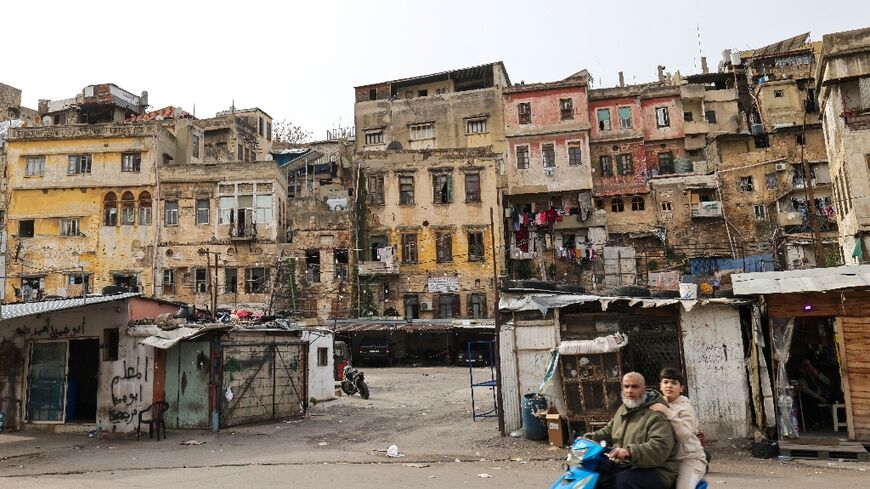 The impoverished Lebanese city of Tripoli has many buildings in a state of decay