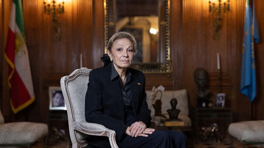 Farah Pahlavi, the widow of Iran's last shah, has lived in exile in Paris since being driven out of Iran in the 1979 revolution