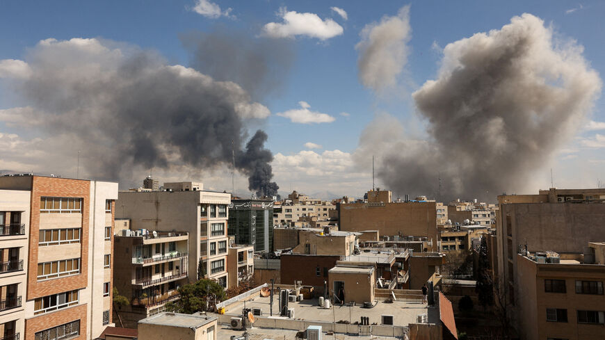 Smoke rises following an explosion, after Israel and the U.S. launched strikes on Iran, in Tehran, Iran, March 1, 2026. Majid Asgaripour/WANA (West Asia News Agency) via REUTERS