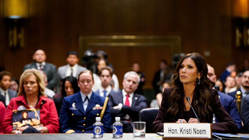 U.S. Homeland Security Secretary Kristi Noem testifies before a Senate Judiciary Committee hearing on "Oversight of the Department of Homeland Security," on Capitol Hill in Washington, D.C., U.S., March 3, 2026. REUTERS/Elizabeth Frantz