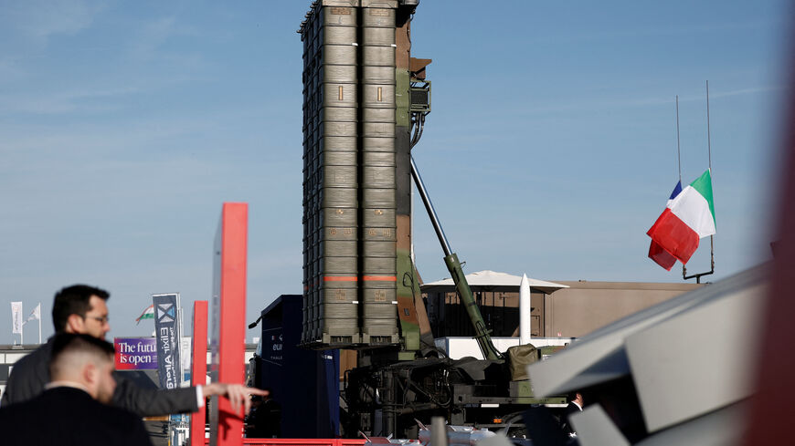 The Eurosam SAMP/T vertical launcher is displayed at the 55th International Paris Airshow at Le Bourget Airport near Paris, France, June 18, 2025. REUTERS/Benoit Tessier