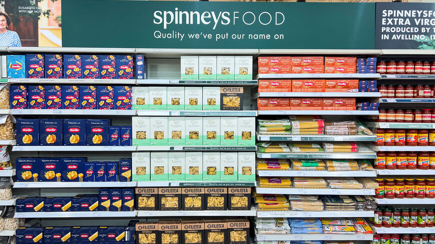 Supplies are displayed on shelves at a supermarket, amid the U.S.-Israel conflict with Iran, in Dubai, United Arab Emirates, March 3, 2026. Picture taken with a mobile phone. REUTERS/Rula Rouhana