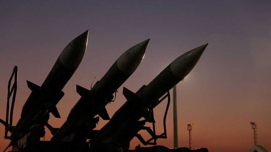 FILE PHOTO: Iranian missiles are displayed at the Islamic Revolutionary Guard Corps(IRGC) Aerospace Force Museum in Tehran, Iran, November 12, 2025. Majid Asgaripour/WANA (West Asia News Agency) via REUTERS