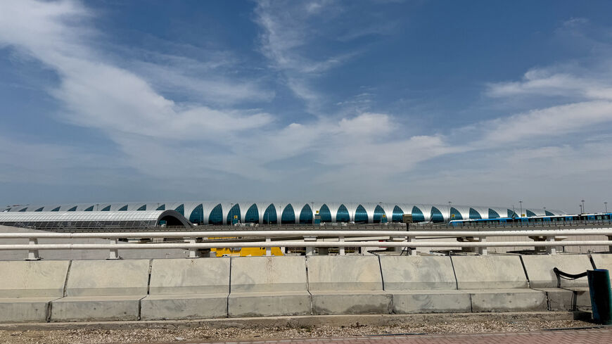 Exterior of Dubai International Airport (DXB) after two drones came down in the vicinity of the airport, amid the U.S.-Israeli conflict with Iran, in Dubai, United Arab Emirates, March 11, 2026. Picture taken with a mobile phone. REUTERS/Stringer