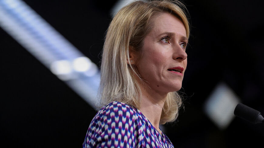 EU High Representative for Foreign Affairs and Security Policy, Kaja Kallas speaks during a closing press conference at a European Union Energy and Foreign Affairs ministers meeting in Brussels, Belgium, March 16, 2026. REUTERS/Omar Havana