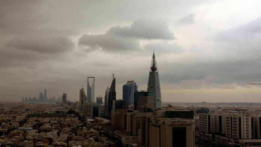FILE PHOTO: Clouds move over the Riyadh skyline November 17, 2013. Picture taken November 17, 2013. REUTERS/Faisal Al Nasser/File Photo