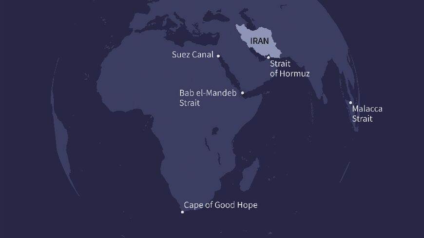 Key points of global maritime transport