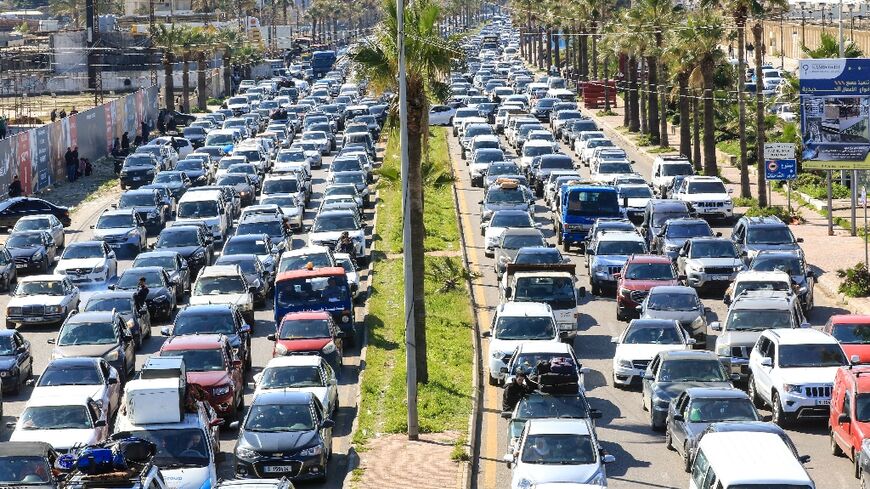 Lebanese took flight at the latest strikes