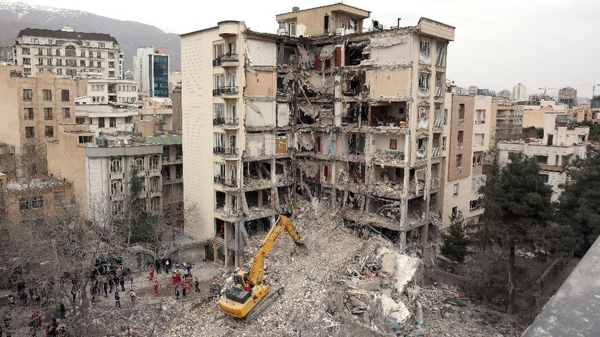 Despite considerable damage it remains unclear how many people have been killed Iran