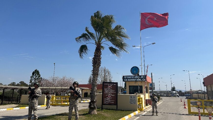 Turkey's Incirlik air base near the southern city of Adana is used by NATO and houses US, Spanish and Polish troops 