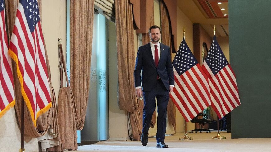Vice President JD Vance arrived for a news conference in Islamabad where he announced Iran and the US had failed to reach an agreement to end the war in the Middle East
