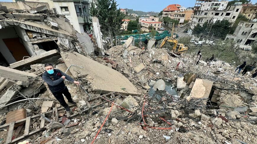 An Israeli strike killed on the southern Lebanon town of Kfar Hatta killed a family of six