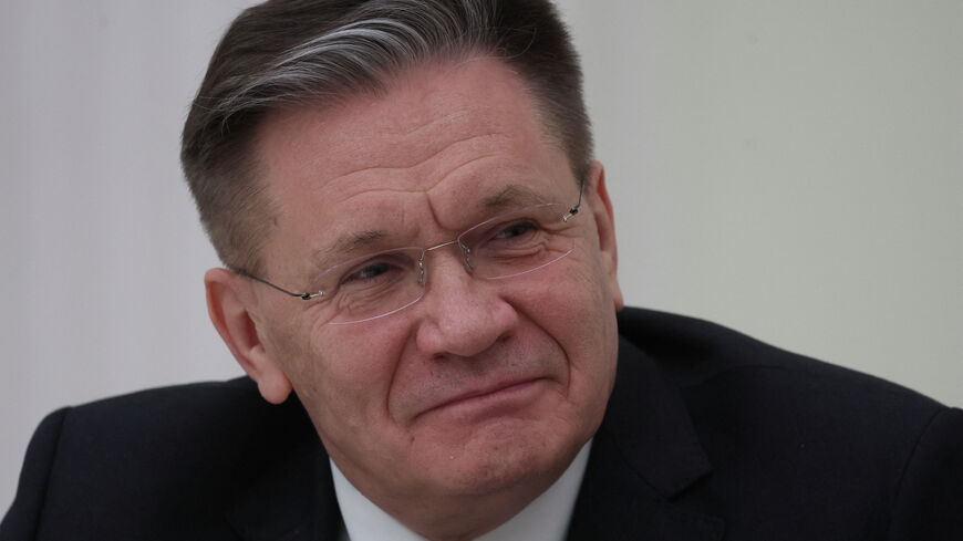 Director General of Russia's State Atomic Energy Corporation Rosatom Alexei Likhachev attends a meeting of Russian President Vladimir Putin with Vietnamese Prime Minister Pham Minh Chinh at the Kremlin in Moscow, Russia March 25, 2026. Maxim Shipenkov/Pool via REUTERS