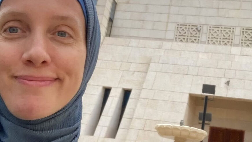 Shelly Kittleson, an American woman journalist who was kidnapped in Baghdad, in a location given as Damascus, Syria, in this image obtained from social media released on December 29, 2025. Shelly Kittleson via Instagram/via REUTERS