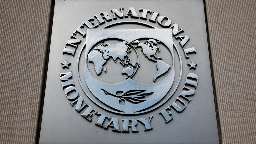 FILE PHOTO: A view of the International Monetary Fund (IMF) logo at its headquarters in Washington, D.C., U.S., November 24, 2024. REUTERS/Benoit Tessier/File Photo