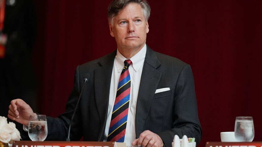 U.S. Deputy Secretary of State Christopher Landau attends a working lunch at the Shield of the Americas Summit at Trump National Doral Miami, in Doral, Florida, U.S., March 7, 2026. Rebecca Blackwell/Pool via REUTERS