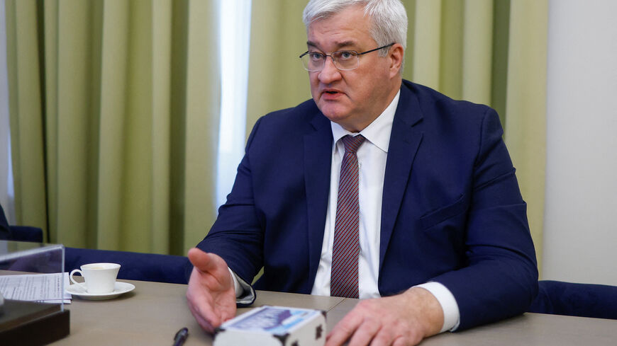 Ukraine's Foreign Minister Andrii Sybiha speaks during an interview with Reuters, amid Russia's attack on Ukraine, in Kyiv, Ukraine February 6, 2026. REUTERS/Valentyn Ogirenko