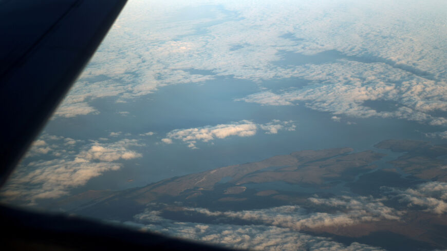 The coast of the West Falkland, of the Falkland Islands, is seen from an airplane May 20, 2018. REUTERS/Marcos Brindicci/File Photo