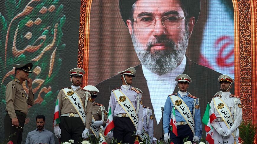 Iran's supreme leader Mojataba Khamenei has not been seen in puclic since being chosen to replace his late father last month, but a statement issued in his name defied Washington's naval blockade of Iran's ports