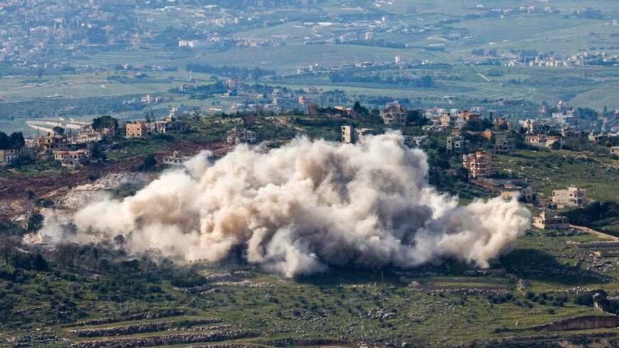 The Israeli military said it had begun hitting Hezbollah targets in Lebanon