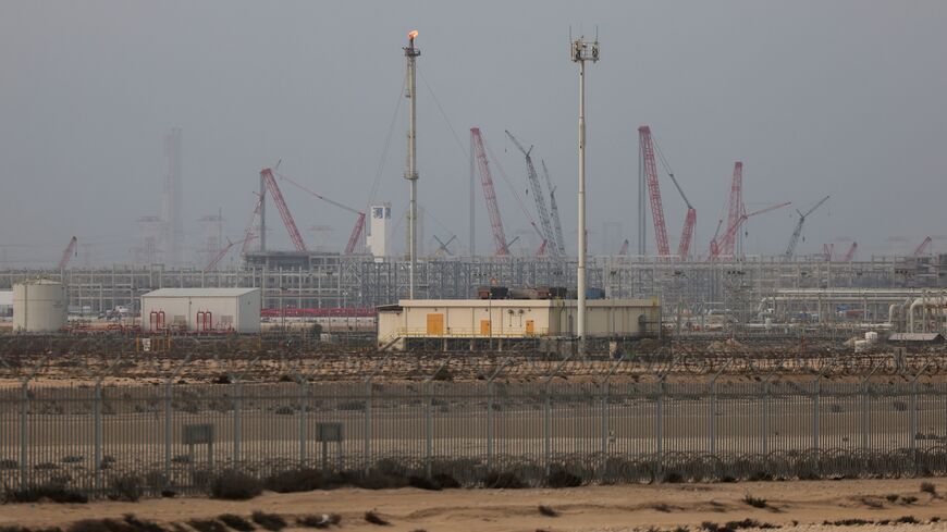  picture of Qatar Energy's operating facilities on March 3, 2026, in Ras Laffan Industrial City, Qatar. 