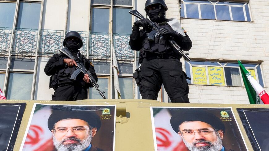 Security forces have been deployed on Tehran streets despite attacks on their positions 