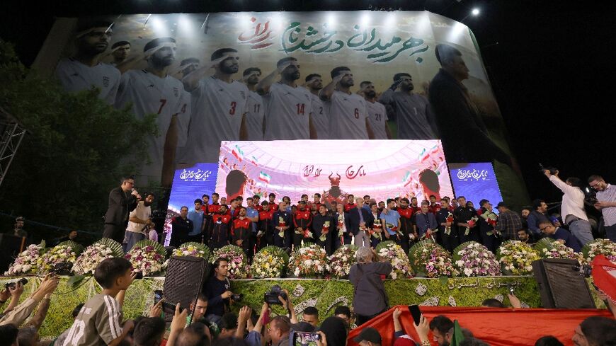 Iran's team were given a send off last week in Tehran, but doubts still hang over their World Cup participation