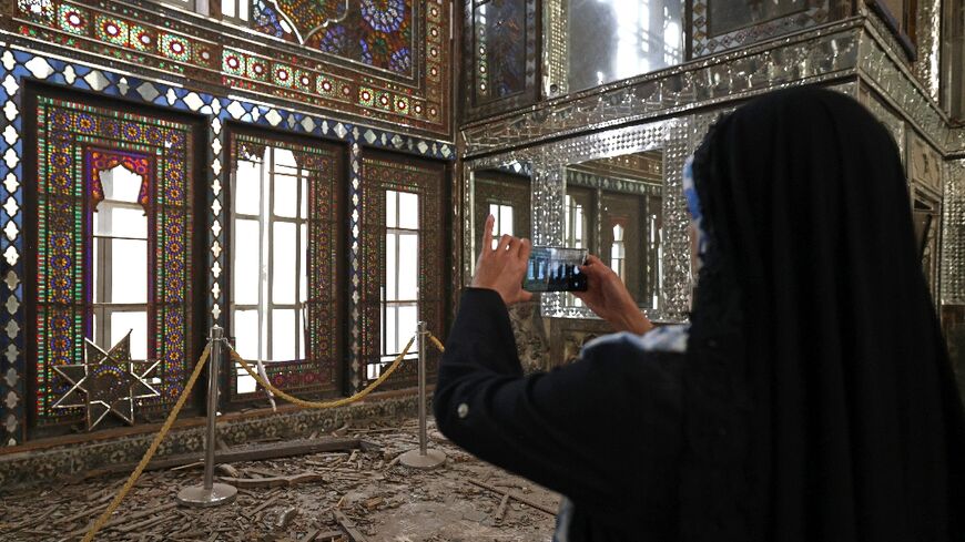 Iranian conservationists have been assessing the damage from US-Israeli strikes on historic sites like Tehran's Golestan Palace